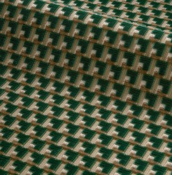 Tissu Misia - Panthon - rf: M439.609 Vert Empire
