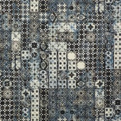 Tissu Jean Paul Gaultier - Azulejos - rf: 3463.04 Ciel