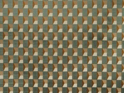Tissu Jim Thompson - Kata velvet - rf: J3974.001 Eucalyptus Teal