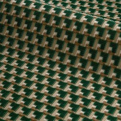 Tissu Misia - Panthon - rf: M439.609 Vert Empire