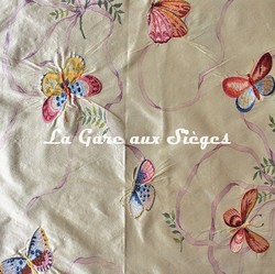 Tissu Pierre Frey - Miss Li - rf: F2635.001 Rose Mauve