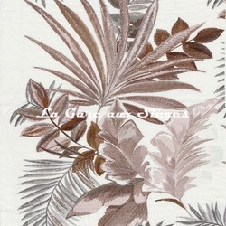 Tissu Casamance - Jardin d'hiver - rf: 4570.0313 Blush/Cuivre