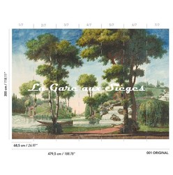 Papier peint Pierre Frey - Le Parc ( 7 ls de 68 cm x 300 cm )