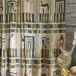 Tissu Pierre Frey - Hatchepsout - rf: F3698.001 Fleur de Lotus