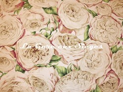 Tissu Pierre Frey - Roses anciennes - rf: F2728.002 Nacre