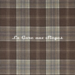 Tissu Colefax & Fowler - Galloway Plaid - rf: F2306.08 Brown