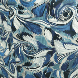 Tissu Jean Paul Gaultier - Vogue - rf: 3460.03 Azur