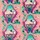 Tissu Clarke & Clarke - Highlandia Velvet - rf: F1752/02 Pink