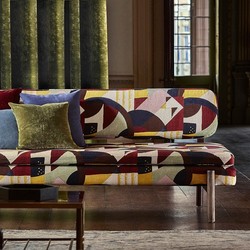 Tissu Zoffany - Abstract 1928 - rf: 322670 Multi