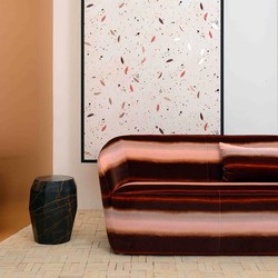 Tissu Lelivre - Esterel - rf: 0577.03 Terracotta