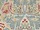 Tissu Colefax & Fowler - Acantha - rf: F4613.04 Tomato/Blue ( dtail )