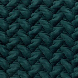 Tissu Dominique Kieffer - Velours Tresse - rf: 17229.03 Fiordo