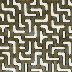 Tissu Casamance - Bryce - rf: 4397.0441 Kaki