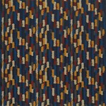 Tissu Zoffany - Cosmati Embroidery - rf: 333085 Ink/Tigers Eye