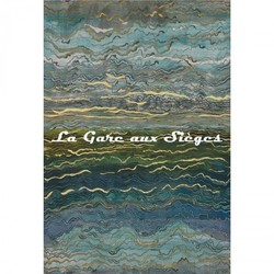 Papier peint Casamance - Azurite - rf: 7506.4090 Bleu/vert/Dor