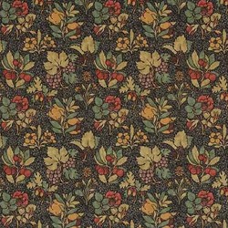 Tissu GP&J.Baker - Meadow Fruit Velvet - rf: BP10624.1 Cinder/Multi
