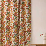Tissu Casamance - Ayana - rf: 4135.0278 Kaki Terracotta