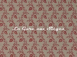 Tissu Colefax & Fowler - Felicity - rf: F4750.05 Red ( dtail )
