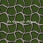 Tissu Rubelli - Wobble Grid - rf: 30506.001 Emerald