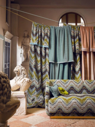 Tissu Fadini Borghi - Budapest - rf: I5549.003 Laguna