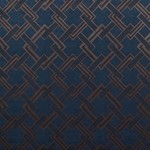 Tissu Gaston y Danila - Los Angeles - rf: GDT.5150.004 Azul/Topo