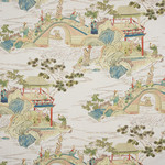 Tissu Braqueni - Shaolin - rf: B7625.001 Jade