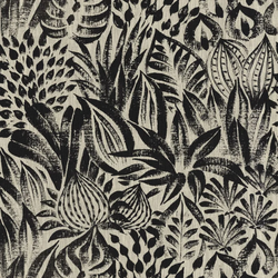 Tissu Casamance - Valarta - rf: 4841.0214 Noir
