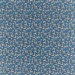 Tissu William Morris - Mistletoe Embroidery - rf: 236818 May Blue