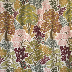 Tissu Leli�vre - La Canop�e - r�f: 5076.01 Ecru
