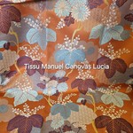 Tissu Manuel Canovas - Lucia - rf: M4141.03 Brique
