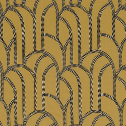 Tissu Camengo - Grand Rex - rf: 2895.0546 Ocre