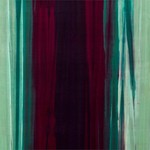 Tissu Harlequin - Amazilia velvets - rf: 131513 Lagon/Raspberry/Loganberry