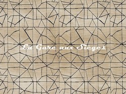 Tissu Pierre FREY - Origami - rf: F2998.001 Beige