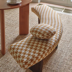 Tissu Casamance - Pacte - rf: 3348.1136 Ocre Beige