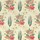 Tissu Zoffany - Desert Flower II - rf: 322694 Crimson/Teal
