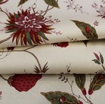 Tissu Tassinari &amp; Chtel - Fraises sauvages - rf: 1619.01