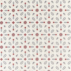 Tissu William Morris - Brophy Embroidery - rf: 236815 Indigo