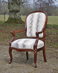 Fauteuil Louis Philippe " Boa " (vendu)