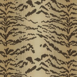 Tissu Nobilis - Velours Tiger - rf: 10496.10 Cigare