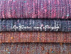 Tissu Dominique Kieffer - Tweed Couleurs - Coloris: 11 - 12 - 13 - 14