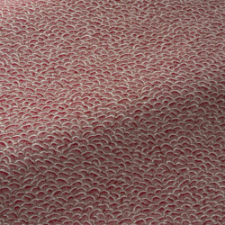 Tissu Braqueni - Cerilly - rf: B7673.007 Cerisier