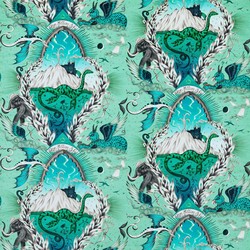 Tissu Clarke & Clarke - Highlandia Velvet - rf: F1752/03 Sage