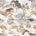 Tissu Casamance - Matsu Lin - rf: 4966.0218 Pierre bleue/Bordeaux