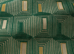 Tissu Pierre Frey - Trampoline - rf: F3976.001 Emeraude