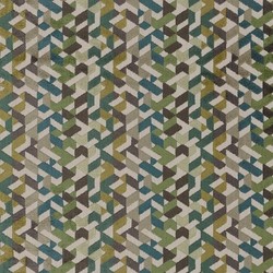 Tissu Camengo - Guatemala - rf: 4272.0422 Vert
