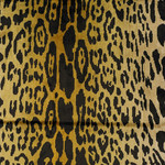 Tissu Nobilis - Velours Lopard - rf: 10497.35 Curry