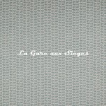 Tissu Colefax &amp; Fowler - Leaf Stripe - rf: F4749.01 Old Blue