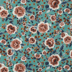 Tissu Jean Paul Gaultier - China Town - rf: 3413.01 Aqua