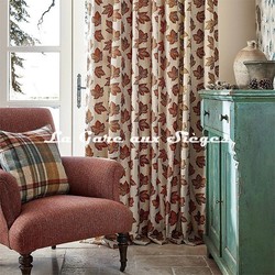 Tissu Sanderson - Flannery - rf: 236728 Russet