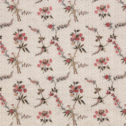 Tissu Braqueni - Broderie Champeigne - rf: B7562.001 Parme